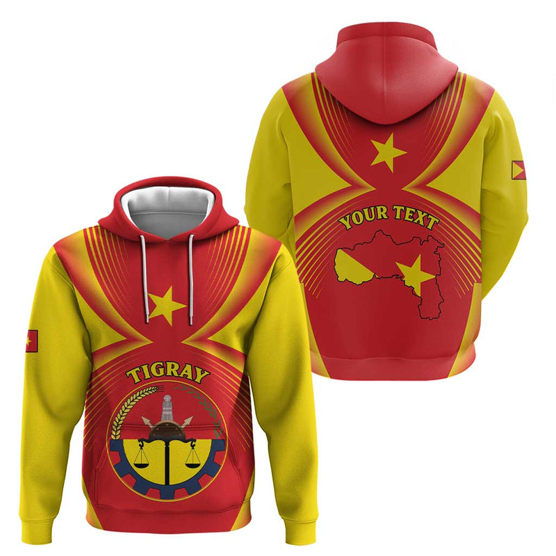 Ethiopia Tigray Region Coat Of Arms With Map Hoodie