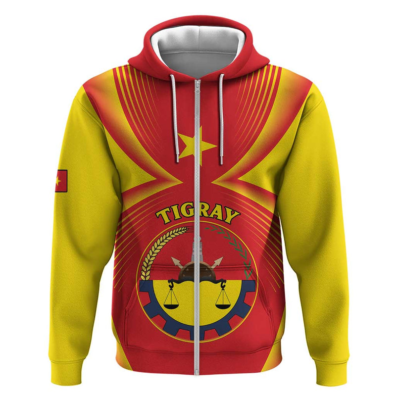 Ethiopia Tigray Region Coat Of Arms With Map Hoodie