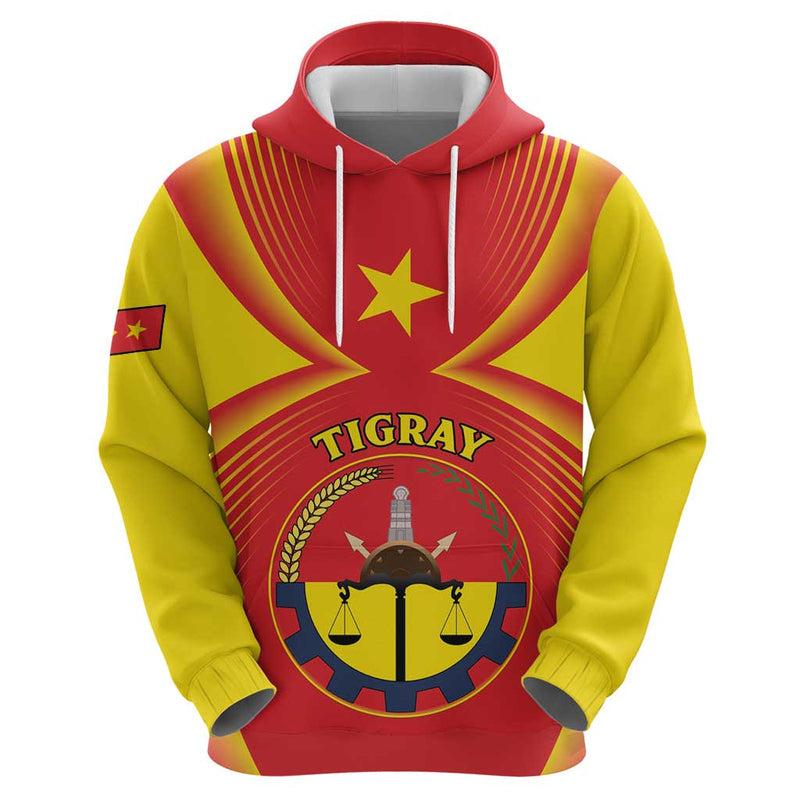 Ethiopia Tigray Region Coat Of Arms With Map Hoodie