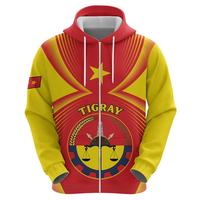 Ethiopia Tigray Region Coat Of Arms With Map Hoodie