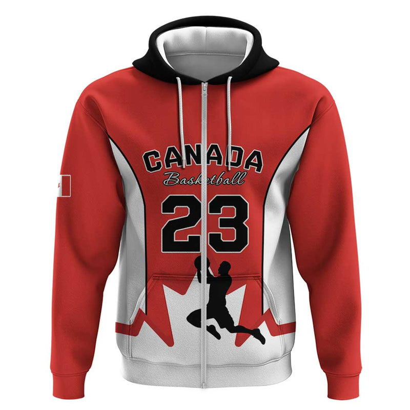 Custom Canada Basketball Go Champions Team Canada Hoodie