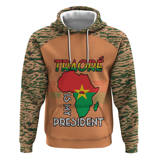 Africa in Solidarity with Traore Africa For Africans Hoodie