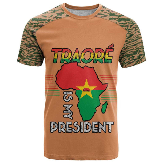 Africa in Solidarity with Traore Africa For Africans T Shirt