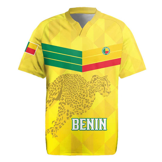 Custom Benin Football Go Cheetahs Rugby Jersey