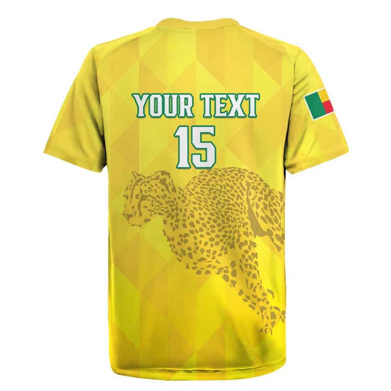 Custom Benin Football Go Cheetahs Rugby Jersey