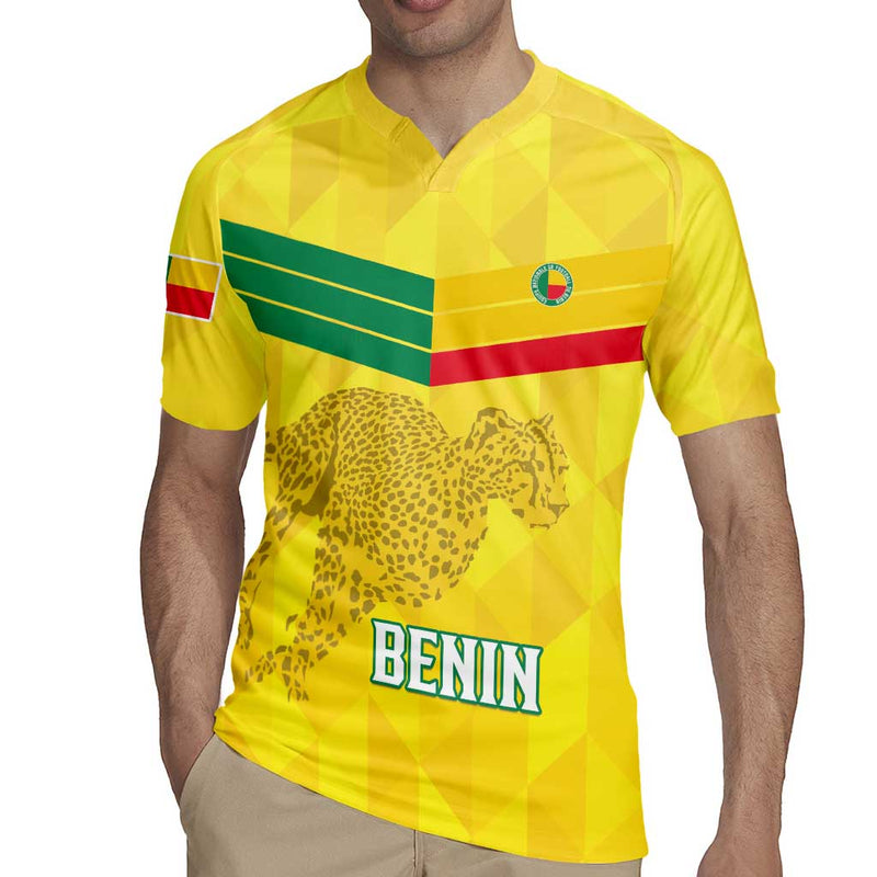 Custom Benin Football Go Cheetahs Rugby Jersey
