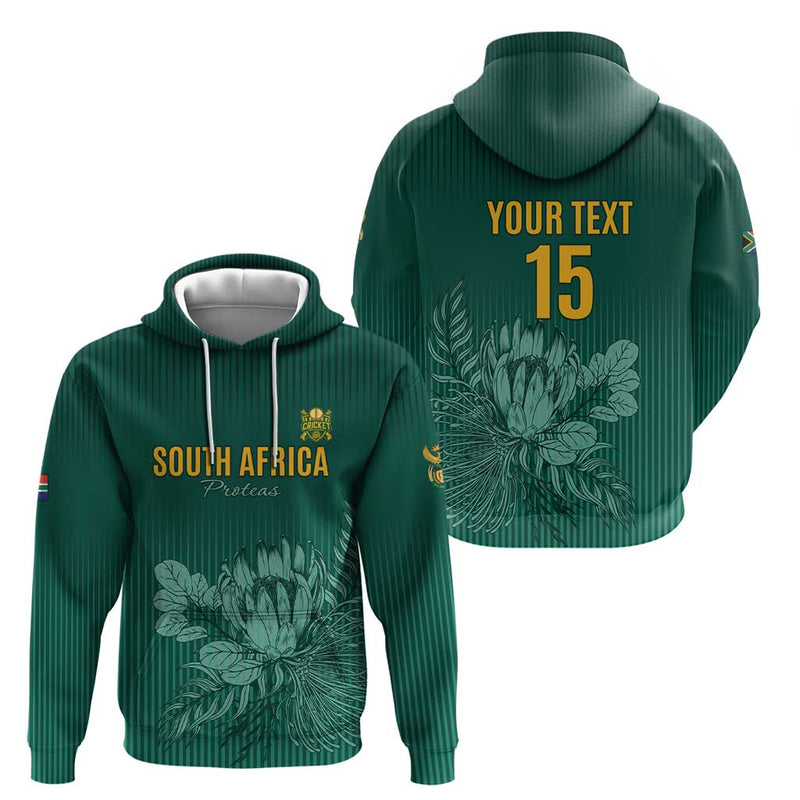 Custom South Africa Cricket Road To Champions Hoodie
