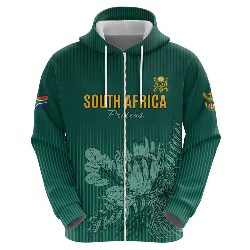 Custom South Africa Cricket Road To Champions Hoodie