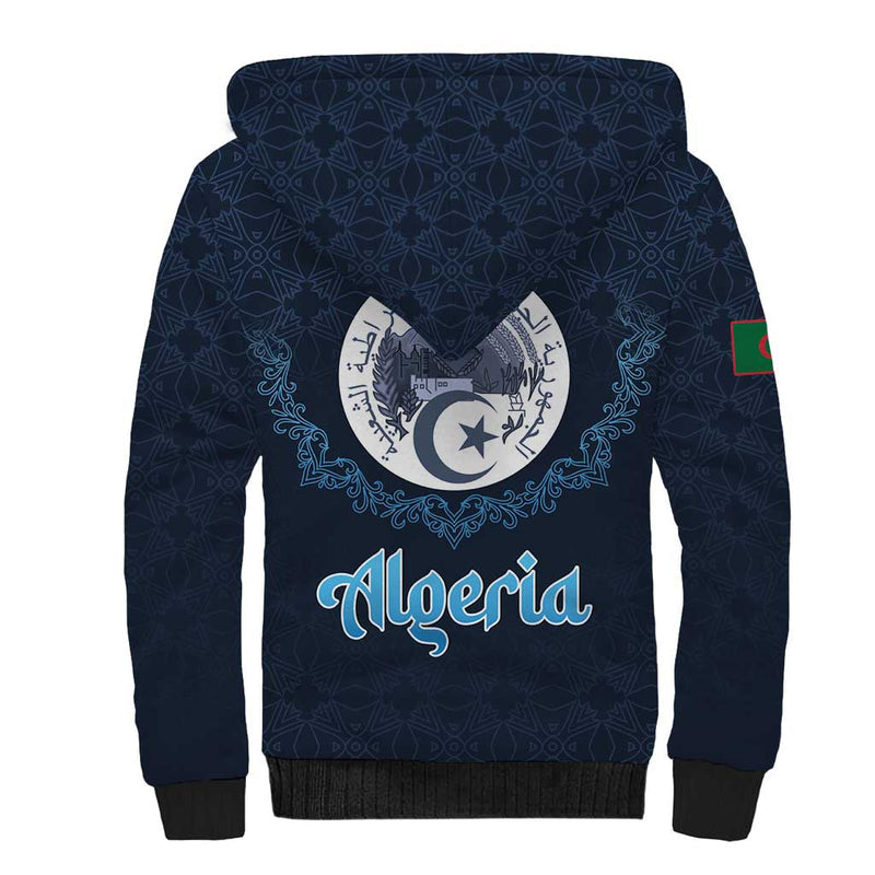 Algeria Happy Eid Mubarak Eid Al-Adha Sherpa Hoodie