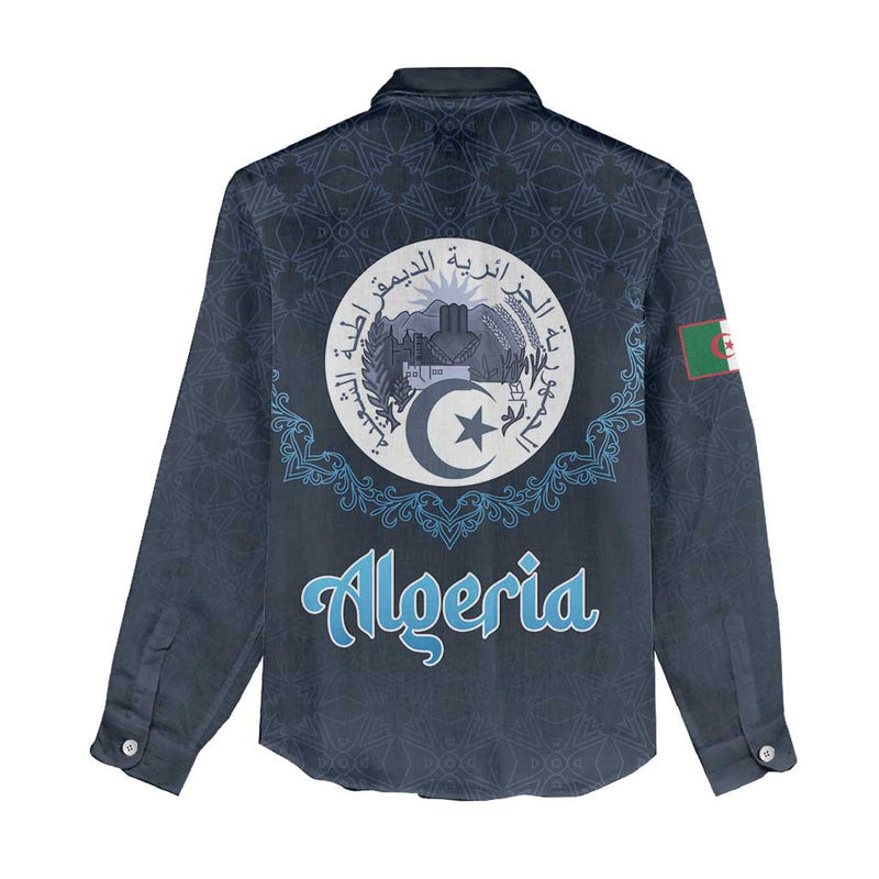 Algeria Happy Eid Mubarak Eid Al-Adha Women Casual Shirt