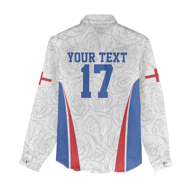 Custom England Football We are Champions Sporty Style The Three Lions Women Casual Shirt
