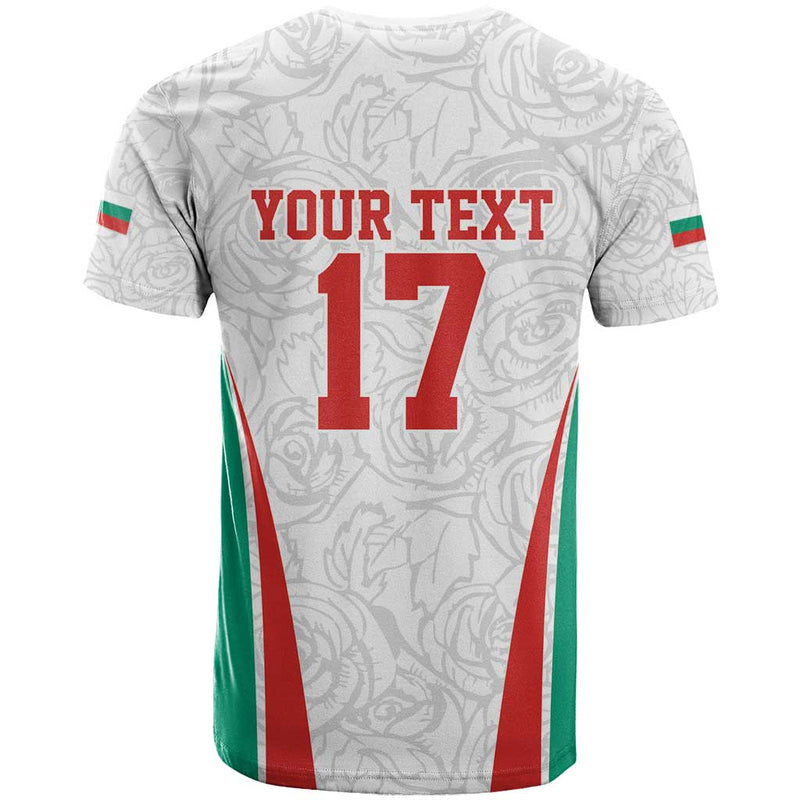 Custom Bulgaria Football We are Champions Sporty Style with Lion Mascot T Shirt