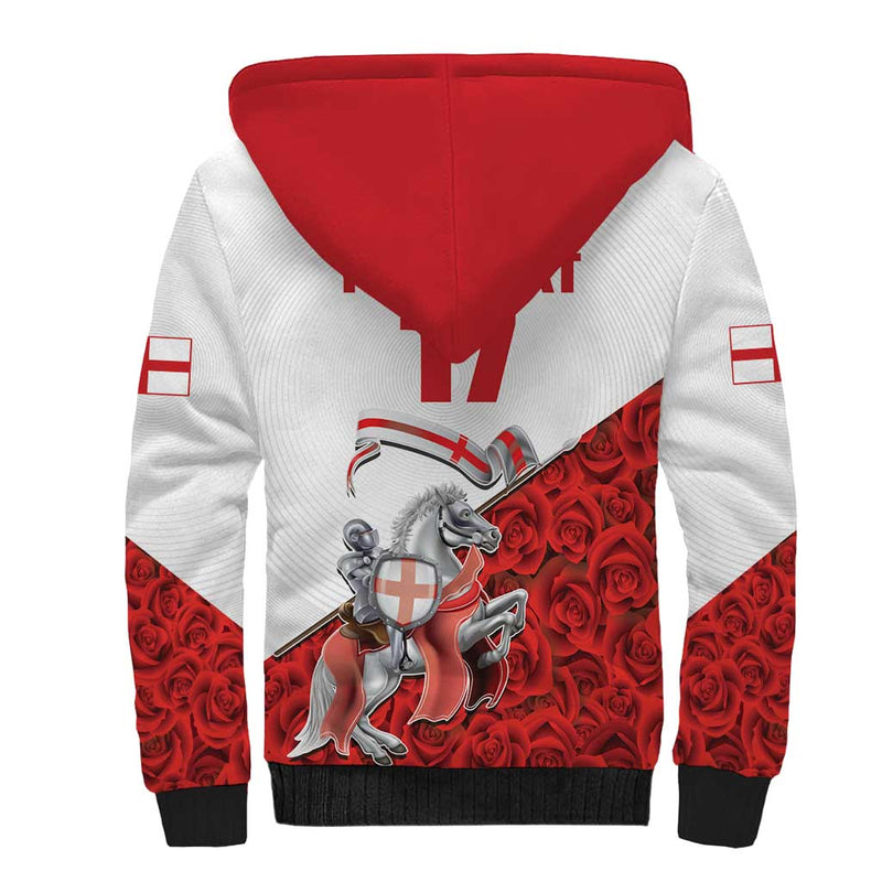 Custom England Field Hockey Champions Old Georgians Hockey Club Sporty Style Sherpa Hoodie