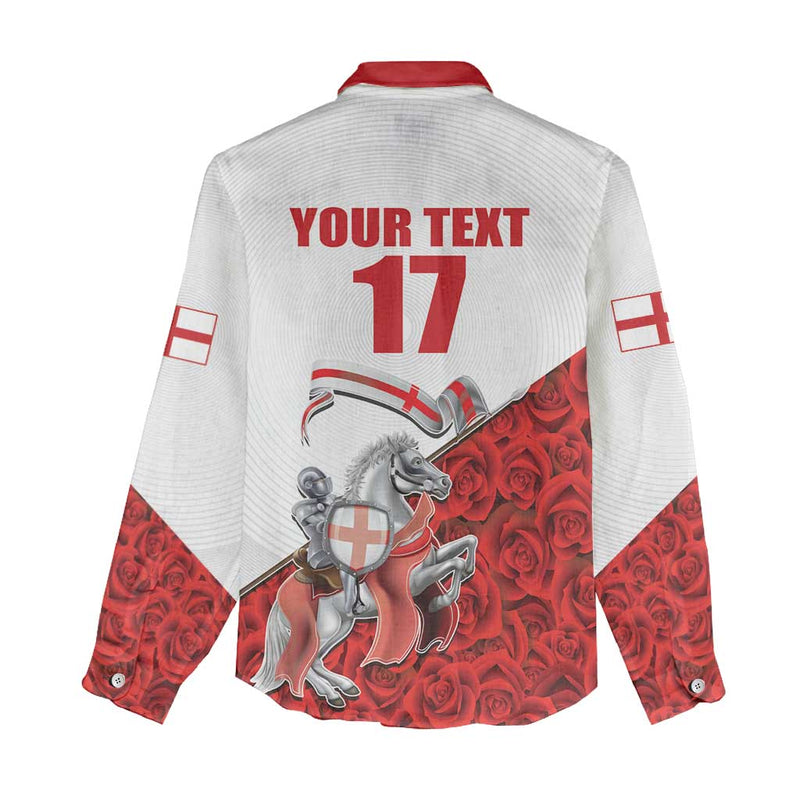 Custom England Field Hockey Champions Old Georgians Hockey Club Sporty Style Women Casual Shirt