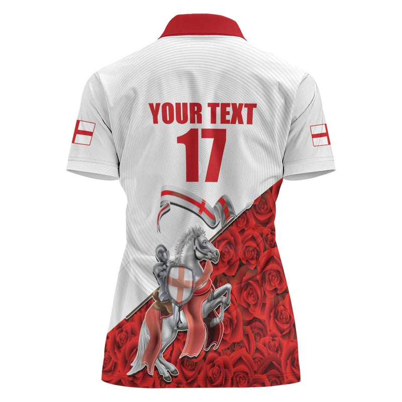 Custom England Field Hockey Champions Old Georgians Hockey Club Sporty Style Women Polo Shirt