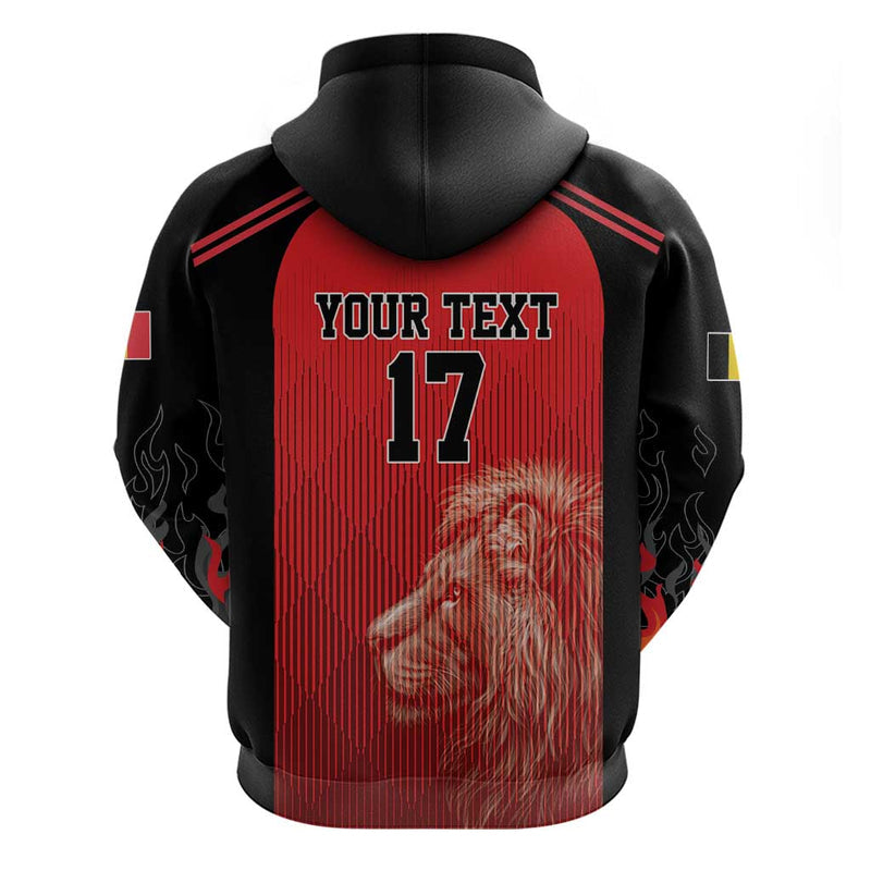 Custom Belgium Football We are Champions Red Style Come on De Rode Duivels Hoodie