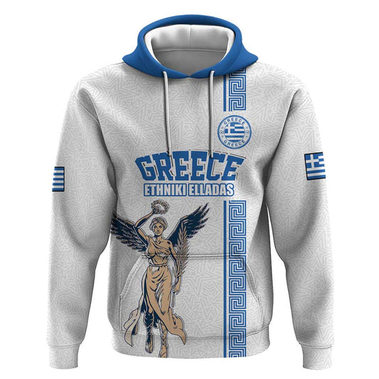 Custom Greece Football Champions Nike Goddess of Victory Hoodie