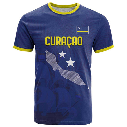 Custom Curacao Football La Pantera Negra T Shirt