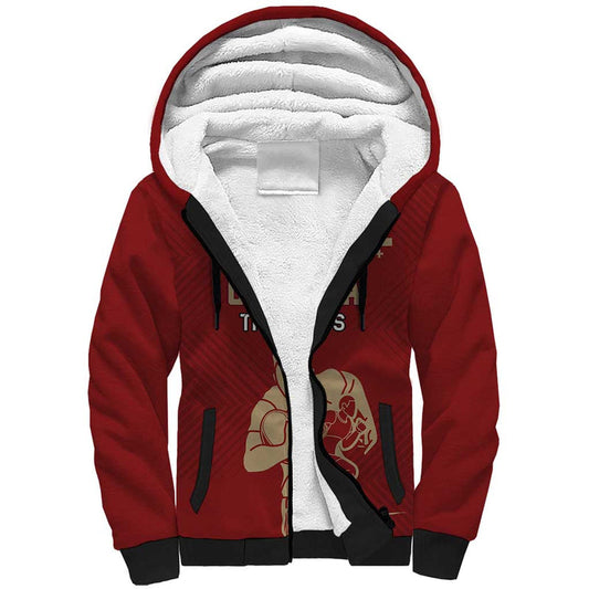 Custom Georgia Rugby The Lelos Go Champions Sherpa Hoodie