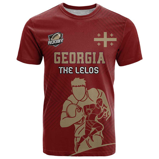 Custom Georgia Rugby The Lelos Go Champions T Shirt
