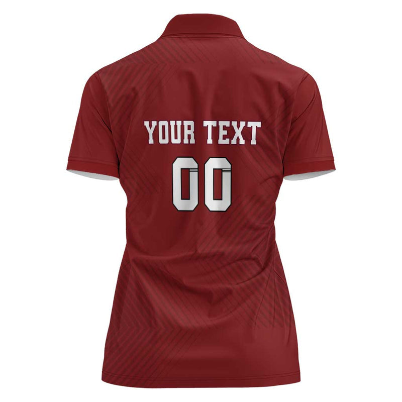 Custom Georgia Rugby The Lelos Go Champions Women Polo Shirt