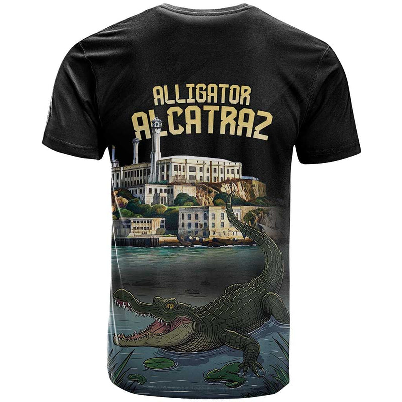 Everglades Alligator Alcatraz Florida T Shirt
