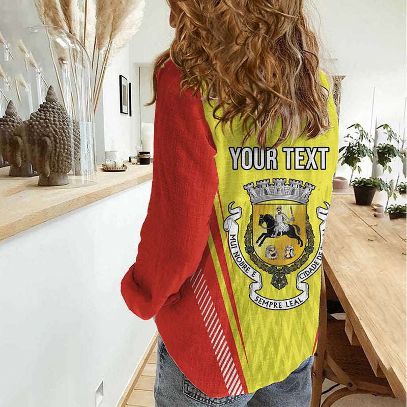 Evora Portugal Sporty Style Women Casual Shirt