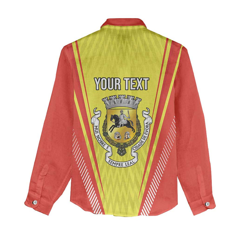 Evora Portugal Sporty Style Women Casual Shirt