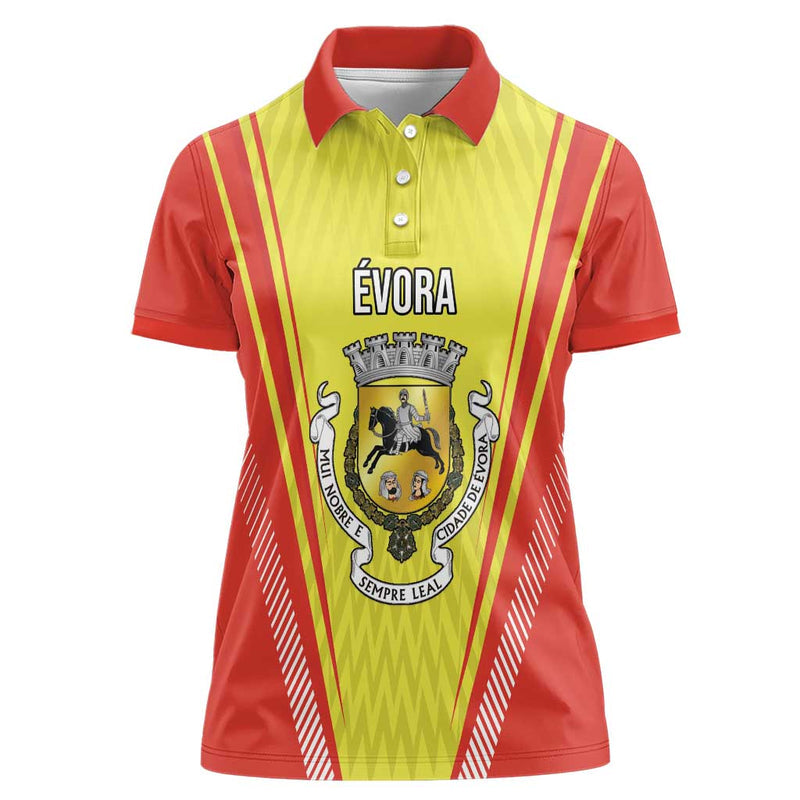 Evora Portugal Sporty Style Women Polo Shirt
