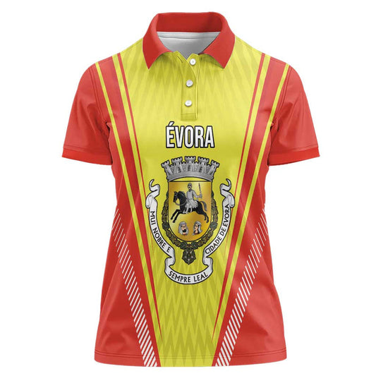 Evora Portugal Sporty Style Women Polo Shirt