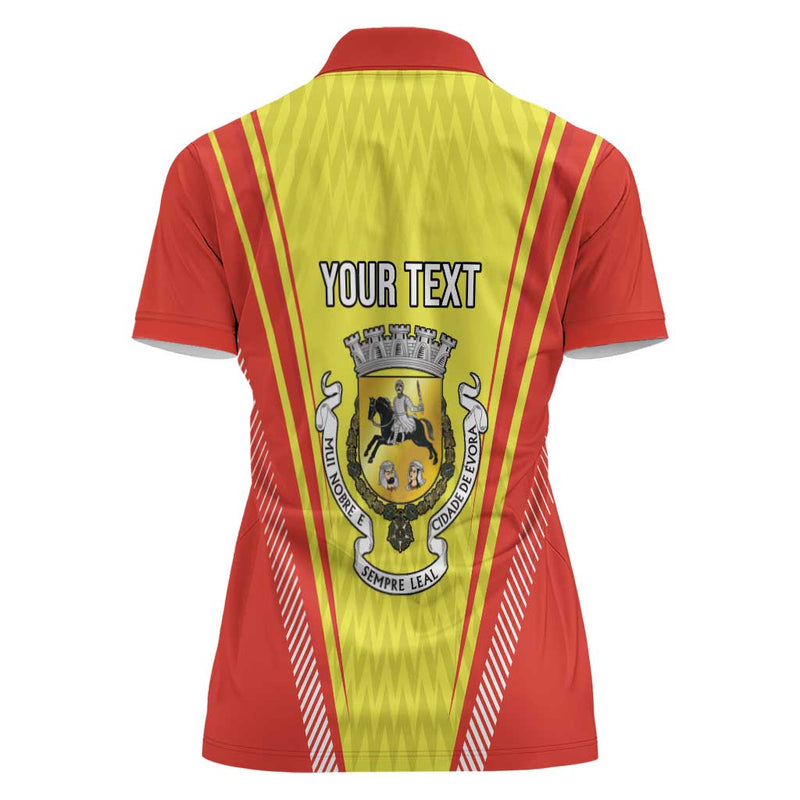 Evora Portugal Sporty Style Women Polo Shirt