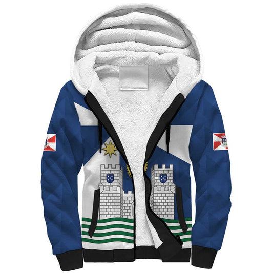 Faro Portugal Sporty Style Sherpa Hoodie
