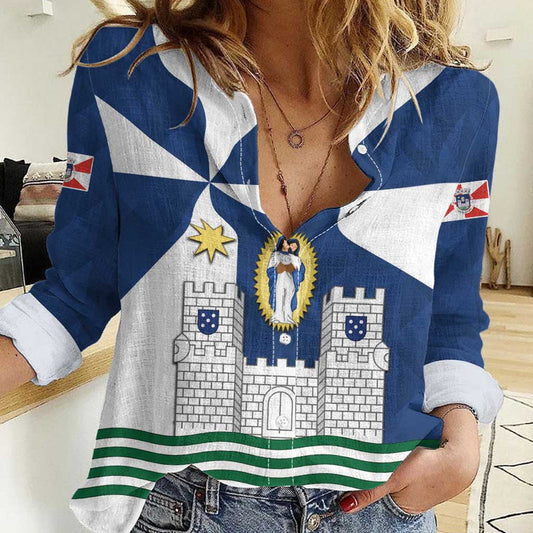 Faro Portugal Sporty Style Women Casual Shirt