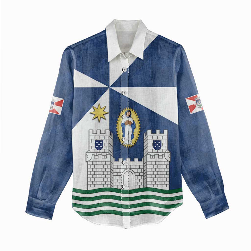 Faro Portugal Sporty Style Women Casual Shirt