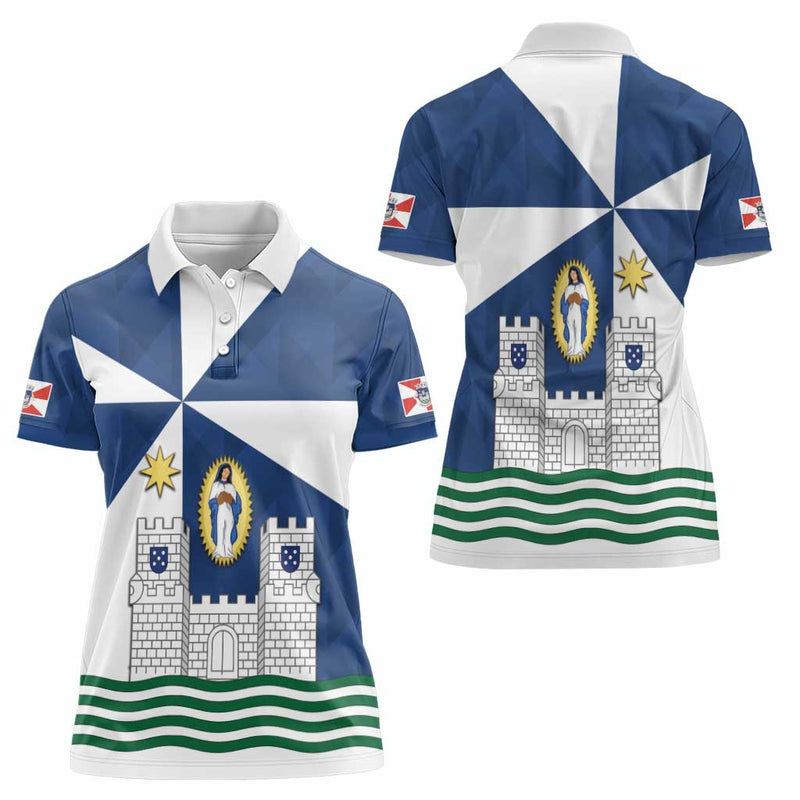 Faro Portugal Sporty Style Women Polo Shirt