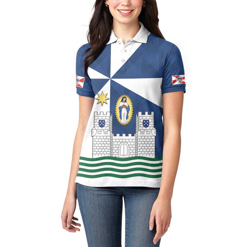 Faro Portugal Sporty Style Women Polo Shirt