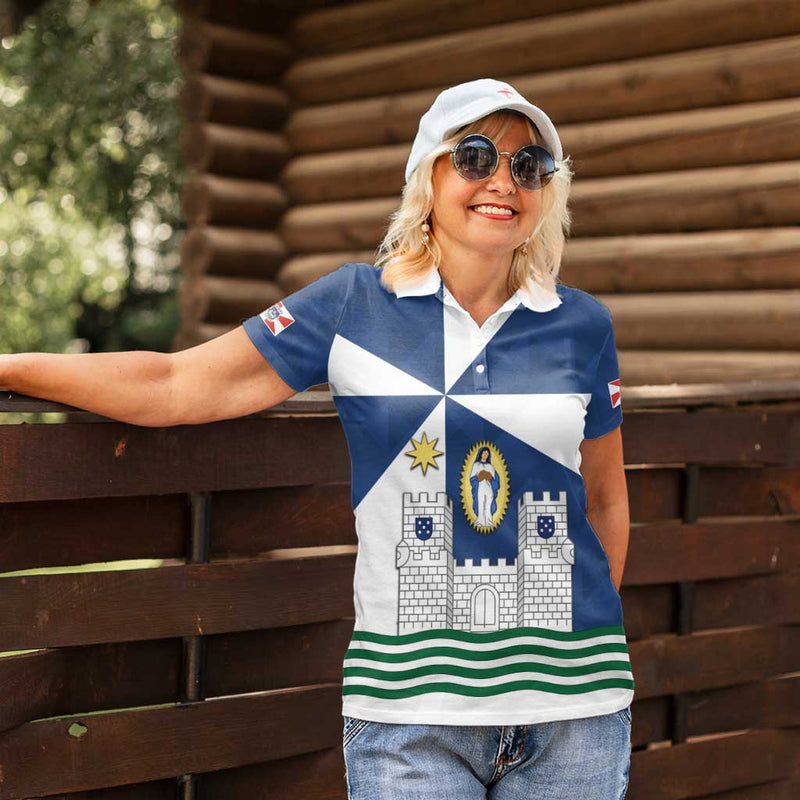 Faro Portugal Sporty Style Women Polo Shirt