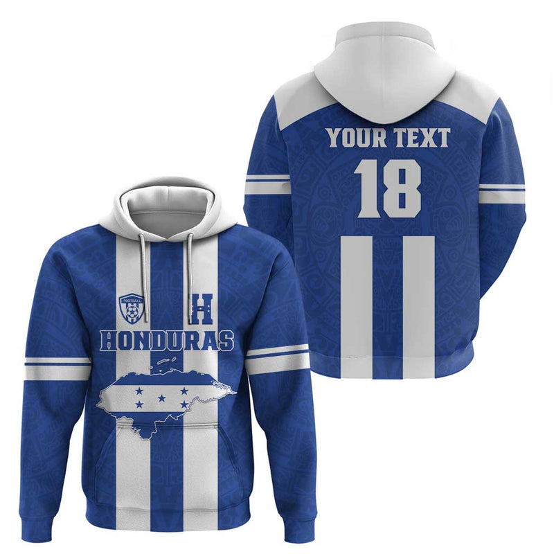 Custom Honduras Football La H Go Champion Hoodie