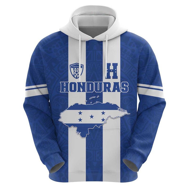 Custom Honduras Football La H Go Champion Hoodie