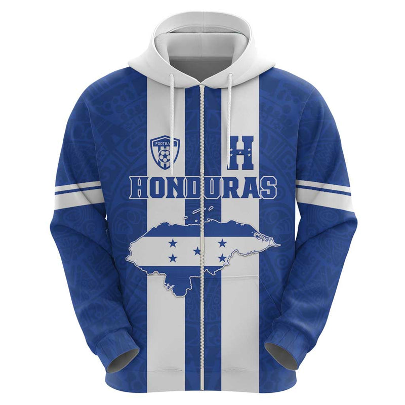 Custom Honduras Football La H Go Champion Hoodie