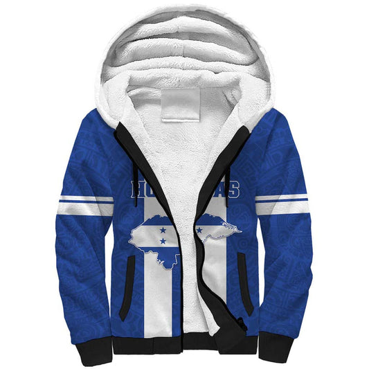 Custom Honduras Football La H Go Champion Sherpa Hoodie