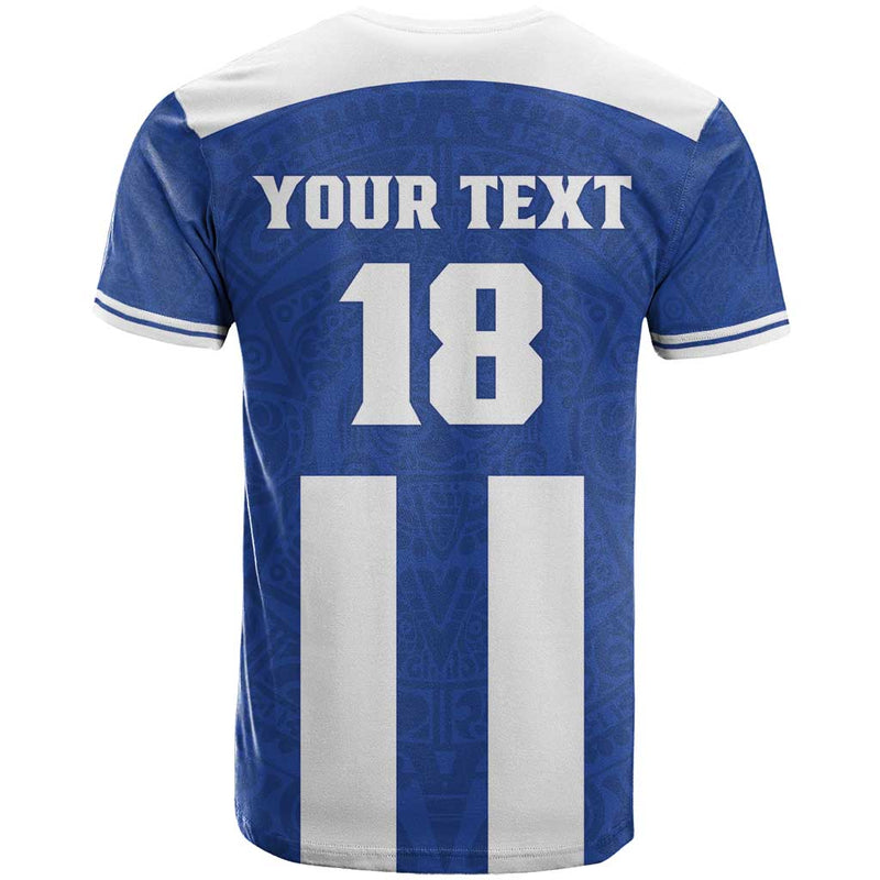 Custom Honduras Football La H Go Champion T Shirt