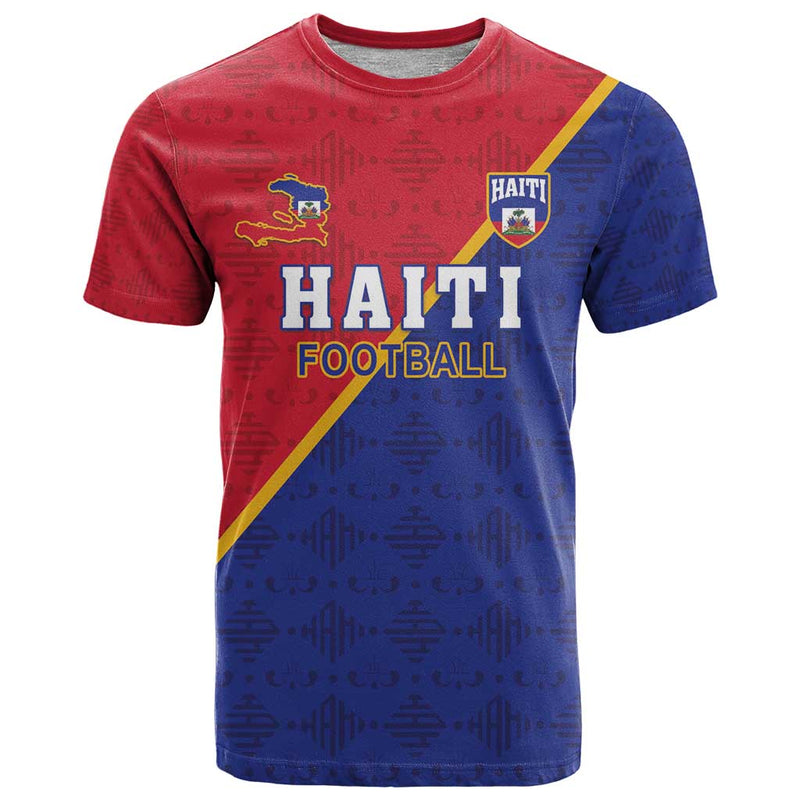 Custom Haiti Football Les Grenadiers T Shirt