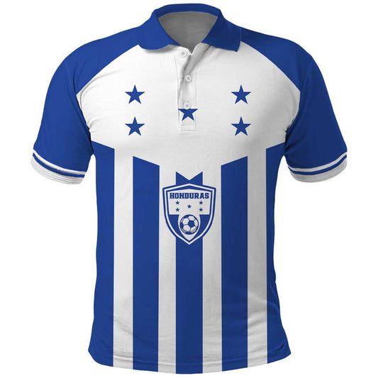 Custom Honduras Football Los Catrachos Sporty Style Polo Shirt