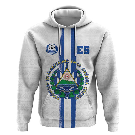 Custom El Salvador Football La Selecta Sporty Style Hoodie