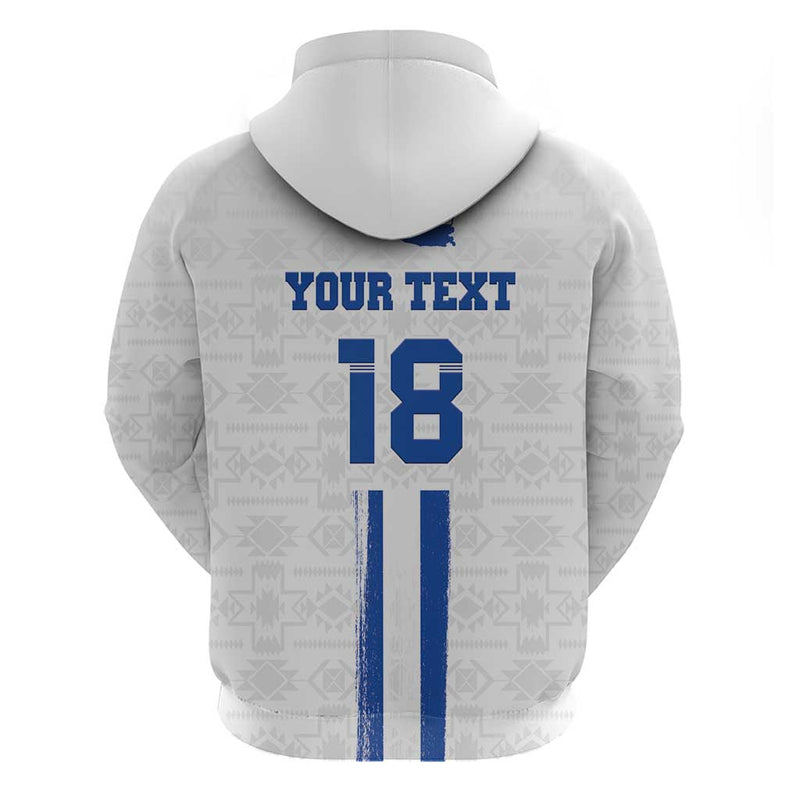Custom El Salvador Football La Selecta Sporty Style Hoodie