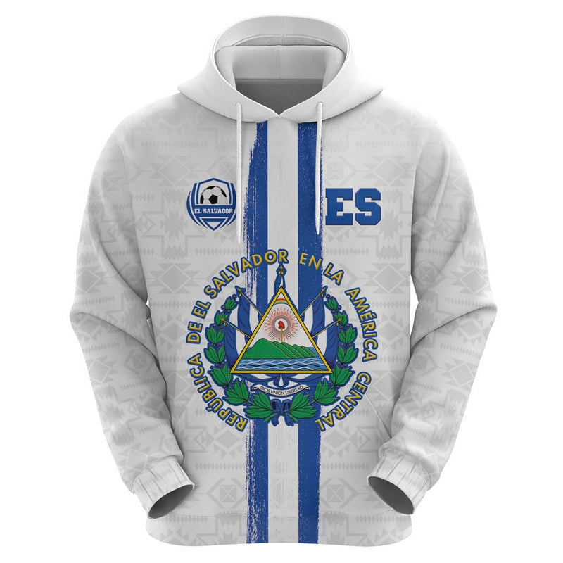 Custom El Salvador Football La Selecta Sporty Style Hoodie