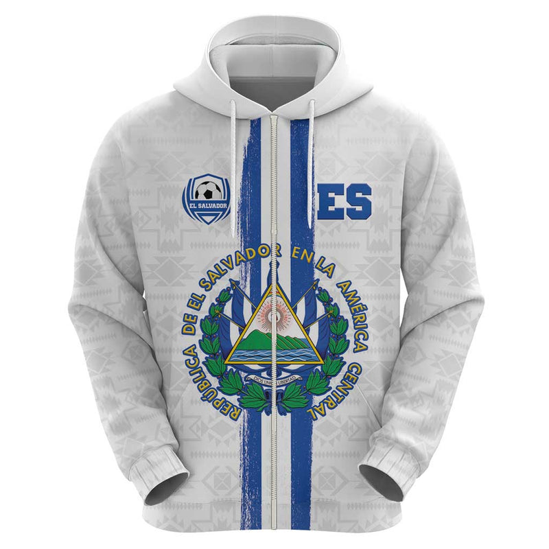 Custom El Salvador Football La Selecta Sporty Style Hoodie