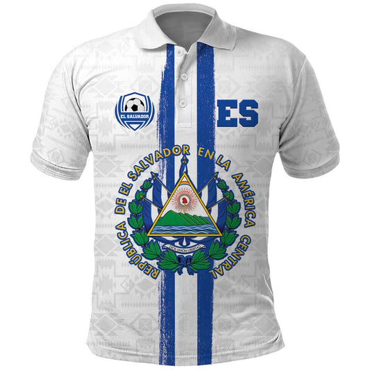 Custom El Salvador Football La Selecta Sporty Style Polo Shirt