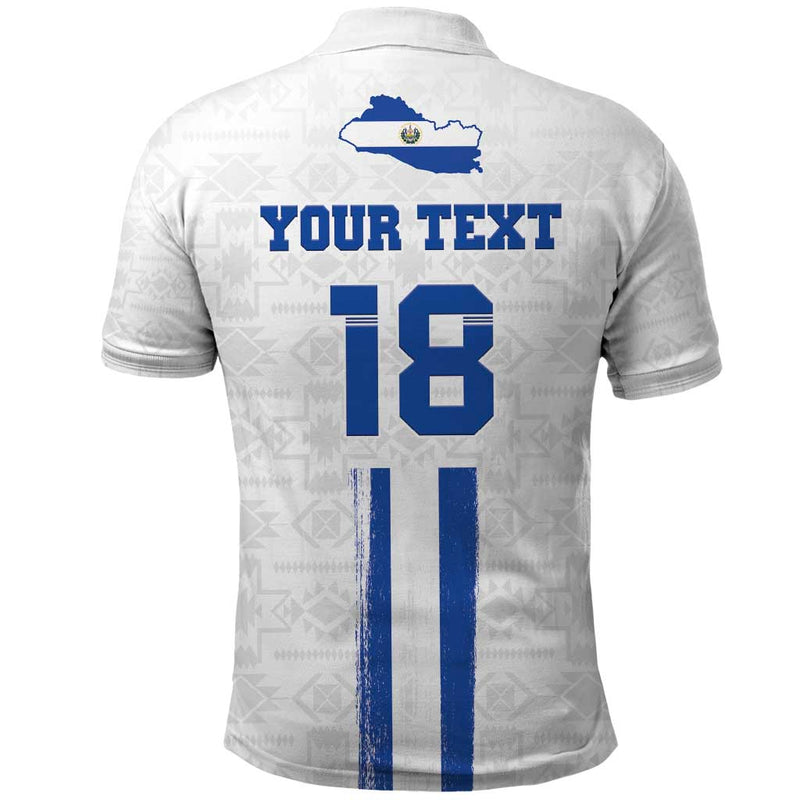 Custom El Salvador Football La Selecta Sporty Style Polo Shirt